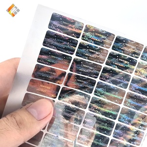 Nhãn Dán Ba Chiều Nhãn Logo Tùy Chỉnh Nhãn Dán Laser 3D Giả Mạo An Ninh Mã Qr Trong Suốt Xác Thực - Product Image 5