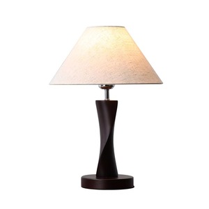 Lampe de table réglable de style chinois minimaliste à lumière blanc chaud dimmable pour chambre à coucher, salon, hôtels, tables, design à brancher - Product Image 1