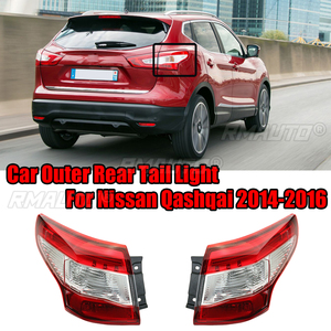 Feu arrière extérieur de voiture, feu stop, clignotant pour Nissan Qashqai J11 2014-2016, lentille de feu arrière gauche droite 26550 26555 HEAOA - Product Image 1