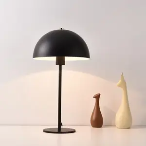 Nordic Style Modern Metal Light Luxury Mushroom Eye Protection Simple Table Lamp For Home Hotel