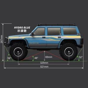 Gran Oferta: Coche Teledirigido YK 4107 a Escala 1/10 con Arranque Remoto, Modelo de Tanque con Giro en U, Chasis LCG 4WD para Escalada - Product Image 4