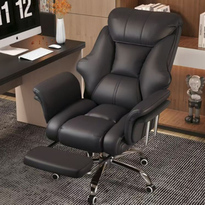 Hochwertiger Moderner Luxus-Leder-Massagestuhl Ausziehbar Drehbar Verstellbar Ergonomischer Chefsessel mit Verstellbaren Armlehnen - Product Image 6