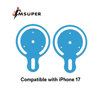 Chargeur sûr magnétique magnétique en néodyme direct d'usine compatible avec iPhone 17 16 15 14 Pro Max coque arrière Type permanent coque de téléphone