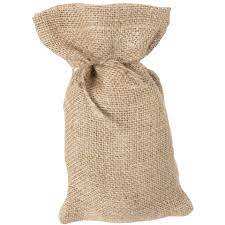 Wholesale Custom Striped Jute <b>Drawstring</b> <b>Bag</b> Burlap Gift <b>Bag</b> with PatternedStripes - Product Image 2