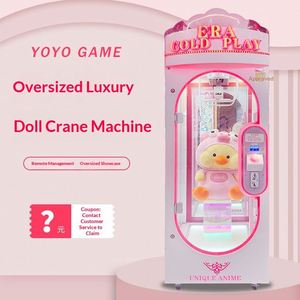Nouvelle machine à griffes métallique à monnayeur avec paiement par code QR et télécommande, pour gros prix en peluche - Product Image 2