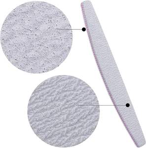 Juego de Limas de Uñas Profesionales para Manicura y Pedicura, con Logotipo Personalizado, Doble Cara, Grano 180 150 80 100 - Product Image 3