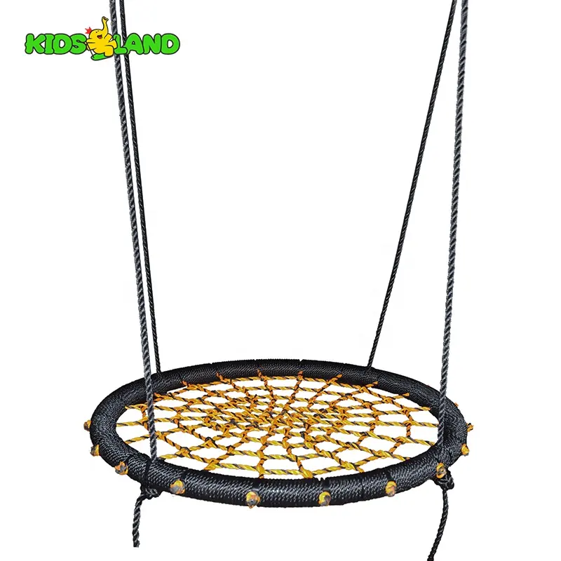 80 cm Kinder Outdoor Parks Schulen Heim Spielplatz 80 cm Rundes Seil Spinnennetz Schaukel