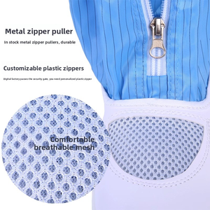 Kniehoge Laarzen Antistatische Werklaarzen Met Stofvrije Pu Comfortabele Zool En Mesh-Bovenwerk - Product Image 5