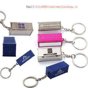 Llavero de Contenedor de Remolque de Camión en Oferta, Llavero de Contenedor de Remolque 3D para Regalo Promocional de Empresa de Transporte - Product Image 6