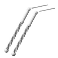 Corde de combat sans cordelette en TPR et fonte, type ressort, pour exercices de bras, diamètre 25,4 mm, longueur 50 pieds, pour entraînement de fitness