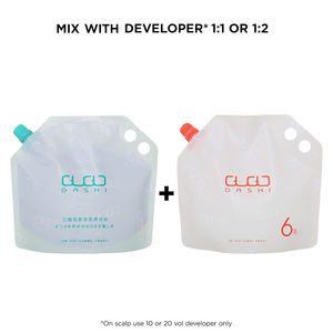 Poudre décolorante pour <span class=keywords><strong>cheveux</strong></span> violets, formule douce et conditionnante, réduit les reflets jaunes, éclaircissant capillaire puissant et délicat, éclaircit jusqu'à 9 niveaux - Product Image 5