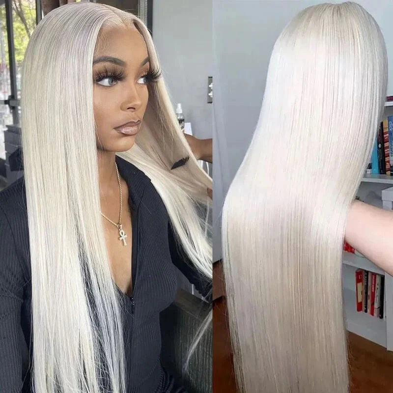 platinum blonde straight