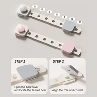Serrure de sécurité pour enfants la Protection de bébé serrure de sécurité de Protection de bébé serrures pour enfants loquet d'armoire à l'épreuve des enfants
