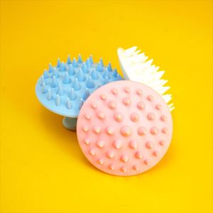 Eanced <b>Cleaning</b> <b>Bathing</b> Experience Dogs With Silica Gel Dog Brush for Grooming & Washing <b>Pets</b> - Product Image 4