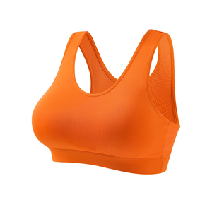 Sujetador Deportivo Ligero Sin Costuras para Mujer, Compresión Media, Tejido Suave, Secado Rápido, Transpirable, Ideal para Yoga y Gimnasio - Product Image 1