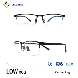 Gafas Opticas 2022 أزياء شيك الجملة النظارات البصرية إطار نظارة تيتانيوم النظارات هلالية optiques CS91099
