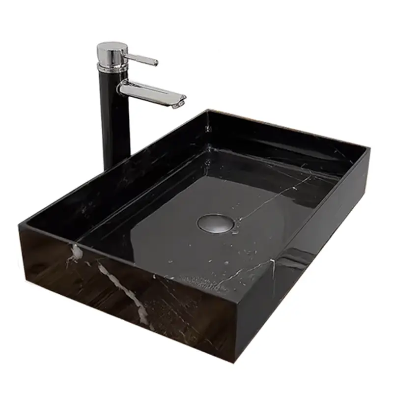 Hohe Menge chinesischer schwarzer Marmor Nero Marquina zuges chnitten schwarze Marmor fliese mit weißen Adern Treppen wand Badewanne Kamin