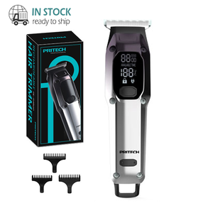 Machine à couper les <span class=keywords><strong>cheveux</strong></span> sans fil Pritech, livraison rapide, tondeuse à <span class=keywords><strong>cheveux</strong></span> rechargeable pour hommes, en stock - Product Image 1