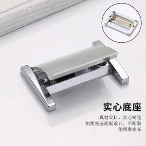 Icdoc Concealed Cabinet Handles Zinc Alloy Minimalist Flat Design For <b>Drawer</b> Door Furniture Hardware - Product Image 3
