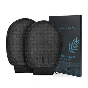 Guanto da Doccia di Alta Qualità 100% Viscosa Guanti Esfolianti in Seta per Scrub Corpo Guanti da Bagno Originali - Product Image 1