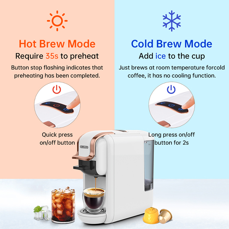 CAFELFFE 4-in-1 Multi Compatible Nes Dolce Gusto Espresso