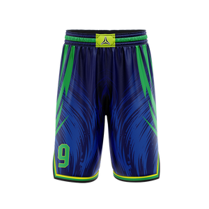 Conjunto de Camiseta y Pantalones Cortos de Baloncesto HEALY con Estampado Degradado, Uniforme Sublimado de Malla Transpirable de Secado Rápido con Número Personalizado - Product Image 3