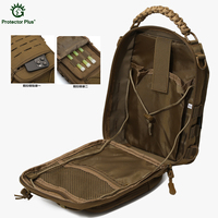 Sac à dos tactique unisexe personnalisable Protector Plus X251, sac de poitrine EDC, sac à bandoulière léger, imperméable, en polyester, pour la randonnée en plein air