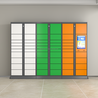 Boîte de livraison intelligente pour colis en extérieur avec serrure électronique pour appartement, campus, casier de stockage pour livraison autonome