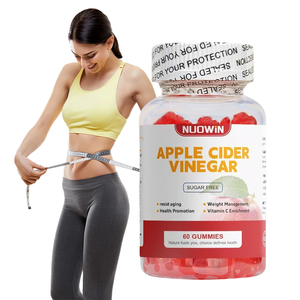 วิตามินกัมมี่แอปเปิ้ลไซเดอร์วีเนการ์คีโตสูตรเฉพาะ 1000 มก. ช่วยลดน้ำหนัก ดีท็อกซ์ ล้างสารพิษ สมุนไพรเสริมอาหาร ปราศจากเจลาติน สำหรับผู้ใหญ่และวัยรุ่น - Product Image 1