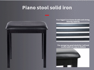 <span class=keywords><strong>Sgabello</strong></span> per <span class=keywords><strong>Pianoforte</strong></span> Q-90H di Alta Qualità, Comodo, Nero, Prezzo Competitivo, Accessorio per Strumenti Musicali, <span class=keywords><strong>Sgabello</strong></span> Professionale per Strumenti - Product Image 3