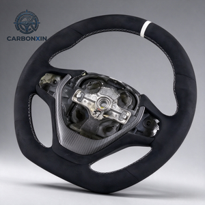 Volante Deportivo de Fibra de Carbono y Cuero para F316i/F320i/F328i/F30/F20/F21/F22/X3/X4/X5/X6/Serie 5 - 3 Radios 40mm - Product Image 5