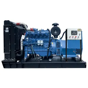 Generator listrik diesel tipe terbuka, 50/60hz Yuchai SEDC SHX mesin pendingin air 100KW 125KVA