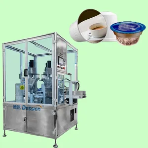 Hot Sales Automatic Meal Replacements Powder Filling Sealing Machine Oat Milkshake Powder Cup Filling Packing Machine