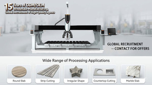 5 Axis CE Certification CNC Granite Stone 5+1 Axis Bridge Saw <strong>Cutting</strong> <strong>Machine</strong> Price With <strong>Waterjet</strong> Combo - Product Image 6