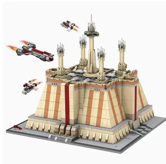 MOULD KING 21036 Jedi Temple Star Bricks Wars Model Puzzle Building Blocks Sets Star Plan Kids Bricks Toys