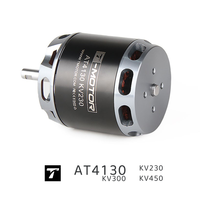 Moteur sans balais LIGPOWER AT4130 5000 tr/min Haute puissance et stabilité, arbre long pour drones à voilure fixe et VTOL lourds