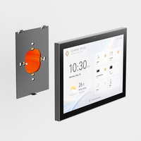 Tablet Android de 10.1 Pulgadas con Soporte de Pared, Tablet POE MT8786 4G LTE 4GB+64GB RJ45 RS485 para Panel de Control de Hogar Inteligente, ODM CE FCC GMS