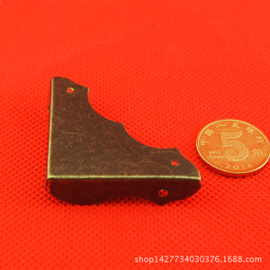 Couvre-coins B2714 40 mm, épaisseur 9 mm, support d'angle en métal pour boîte en bois, support décoratif - Product Image 3