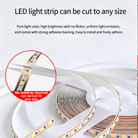 Lumière LED encastrée ultra-mince pour armoire, néon 24V, profil LED flexible en silicone, éclairage sous armoire, éclairage LED pour armoire, éclairage pour placard de cuisine