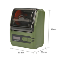 Mj5803 – imprimante thermique Portable 58Mm, Mini-imprimante de Logo de codes-barres pour l'expédition, magasin de café, entrepôt, autocollant d'hôpital