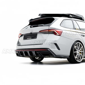 Protector de Parachoques Trasero para Skoda Octavia RS Mk4, Difusor, Kit de Carrocería, Cubierta Protectora, Accesorios para Auto - Product Image 4