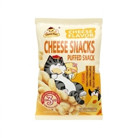 Cheese-Plan Paquete de 65g Sin Grasas Trans, Snacks de Maíz y Queso Salados Inflados Semiblandos para Fiestas y Meriendas