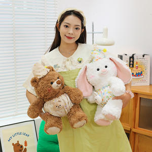 Peluche de Oso de Peluche para Dormir de 45-75 cm, Funda de Tela, Semiterminado, Bolsa para Babero, <span class=keywords><strong>Conejo</strong></span>, Peluche de Animal sin Relleno, Venta al por Mayor - Product Image 3