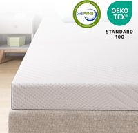 Matelas orthopédique personnalisé Queen Size en mousse à mémoire de forme pure gel, style moderne doux, blanc, qualité hospitalière, à ressorts pour chambre à coucher