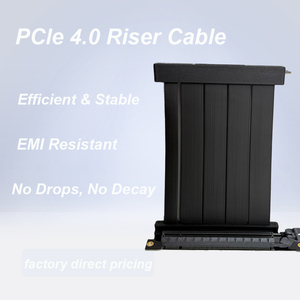 KBQCONN alta calidad al por mayor duradero Pcie 4,0 X16 <span class=keywords><strong>Pci</strong></span> Express Riser Extender Cable - Product Image 2