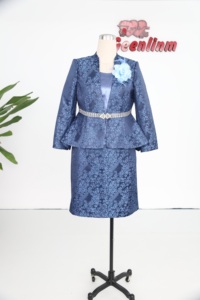 Conjunto de 3 Piezas de Vestido de Iglesia para Mujer Talla Grande, Ropa de Mujer de Primera Calidad para el Trabajo - Product Image 4