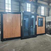 Maisons préfabriquées de 40 pieds Conteneur d'expédition maritime portable extensible Maison