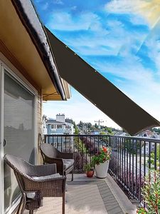 Tỷ lệ che nắng 90%, vải che nắng sân vườn với 9x9ft, mật độ cao, khả năng chống gió và bão rách, tuổi thọ dài hơn - Product Image 3