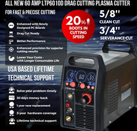 DIJUAL Mesin Pemotong Plasma Lotos LTP010D 110V/220V 7.5KW Motor 60% Duty Cycle 16mm untuk Pemotongan Logam