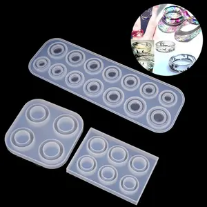 Customized Factory Wholesale DIY Handmade Jewelry Ring Silicone Mold for Epoxy Resin